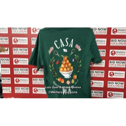 9060 - CASABLANCA TEE CASABLANCA WAY ORANGES BK L CASABLANCA WAY