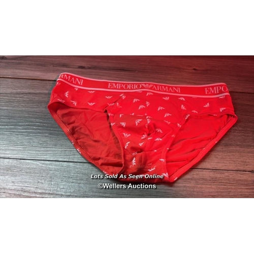 9146 - EMPORIO ARMANI CORE LOGO BAND BRIEFS / M / NEW, WITHOUT TAGS