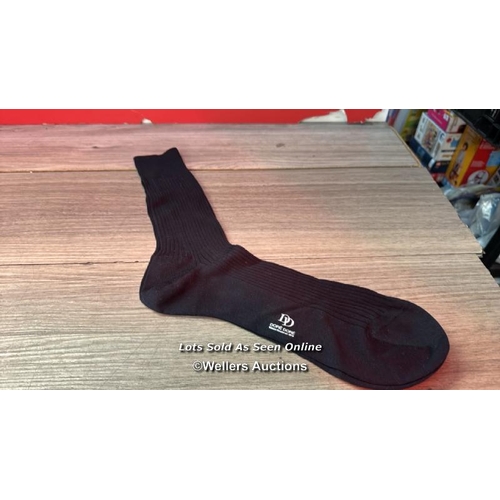 9182 - DD SOCK FIL DCOS RIB 44-45 13146/MARINE / SIZE 44-45 / MINIMAL IF ANY SIGNS OF USE / SEE IMAGES / RR... 