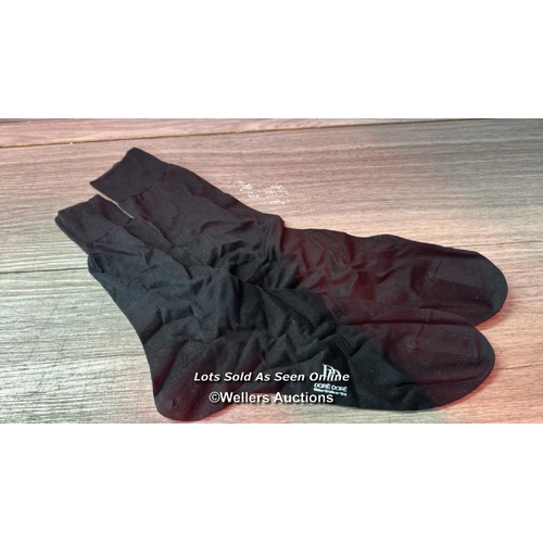 9183 - DORE DORE SOCK FIL DCOS FLAT 40-41 16160/NOIR / SIZE 40-41 / MINIMAL IF ANY SIGNS OF USE / SEE IMAGE... 