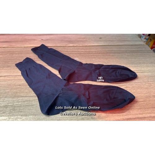 9184 - DORE DORE SOCK FIL DCOS FLAT 42/43 422 BLU / SIZE / 42-43 / MINIMAL IF ANY SIGNS OF USE / SEE IMAGES... 