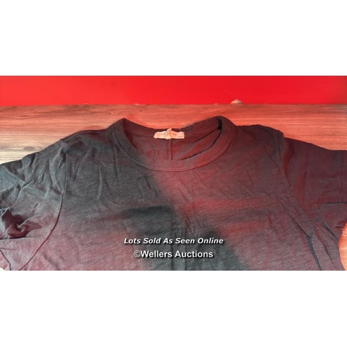 9237 - RAG & BONE THE TEE RN SS TEE XS BLK / SIZE XS / MINIMAL SIGNS OF USE / SEE IMAGES