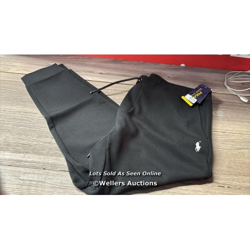 8171 - POLO RALPH LAUREN SWEATPANT / DOUBLE KNIT TECH / BLACK / XXL / RRP: 125 / G84