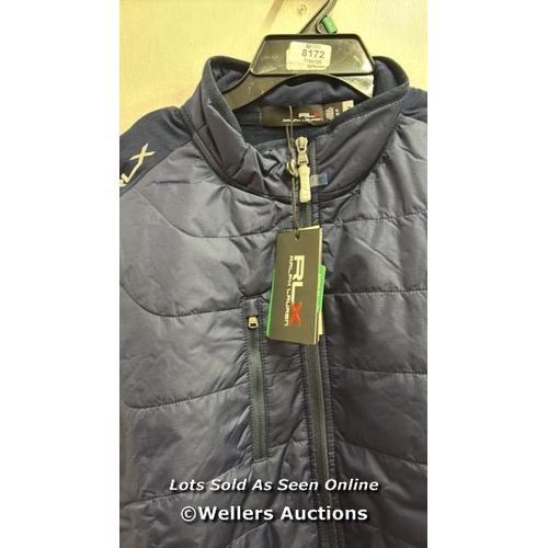 8172 - RLX RALPH LAUREN GOLF HYBRID GILLET / XL / RRP: 205 / NEW / R1