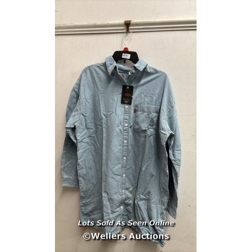 8175 - LEVI'S RHEA SHIRT DRESS / L / RRP: 95 / NEW / R1