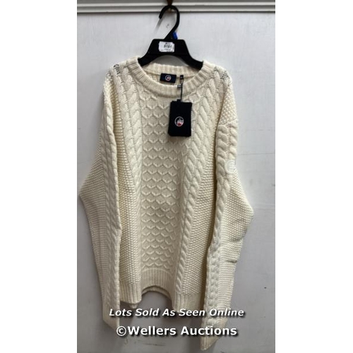 8181 - FUSALP KNIT EDMOND SWEATER / XL / 91400 NEIGE / RRP: 310 / NEW / R1