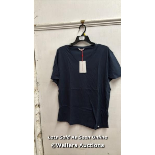 8185 - ORLEBAR BROWN BOBBY V-NECK 259648 / NAVY / XXL / RRP: 65 / NEW / R1