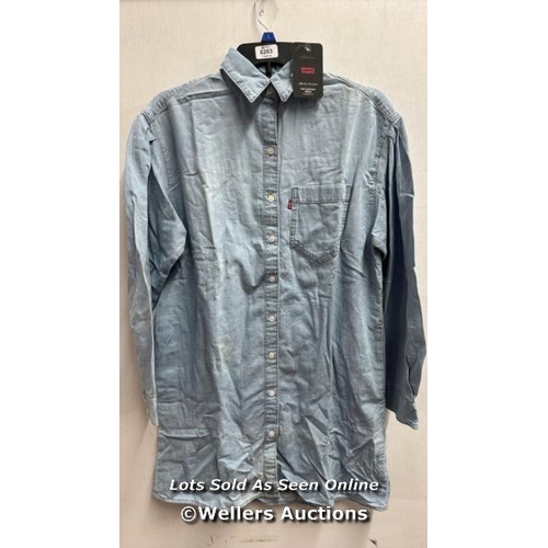 8203 - LEVIS RHEA SHIRT DRESS / XS / RRP: 95 / NEW / R1