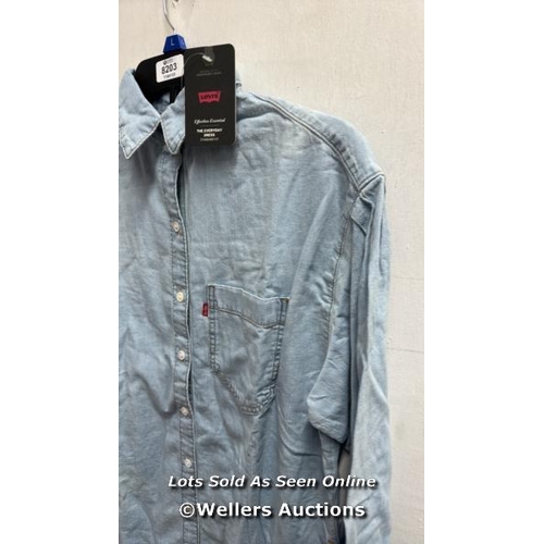 8203 - LEVIS RHEA SHIRT DRESS / XS / RRP: 95 / NEW / R1