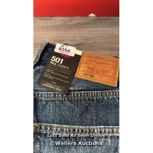 8254 - LEVI'S 501 90S SHORT HAPPY BREAK / 26 / RRP: 60 / NEW / G83