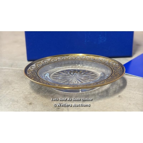 8292 - SAINT LOUIS 100MM FOND SAUCER / NEW / G7