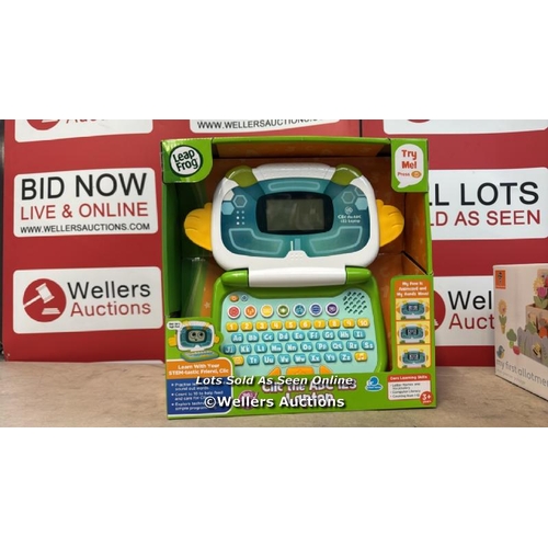 8315 - LEAPFROG CLIC THE ABC 123 LAPTOP / NEW / RRP: 34.95 / G7