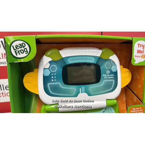 8315 - LEAPFROG CLIC THE ABC 123 LAPTOP / NEW / RRP: 34.95 / G7