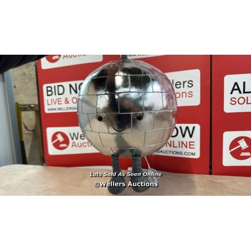 8336 - JELLYCAT AMUSEABLE DISCO BALL / NEW / RPP: 99.95 / G8