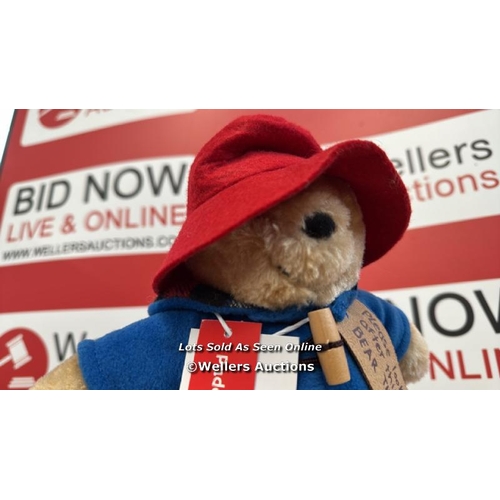 8340 - PADDINGTON 22CM PADDINGTON WITH BOOTS / NEW / RRP: 22.95 / G8