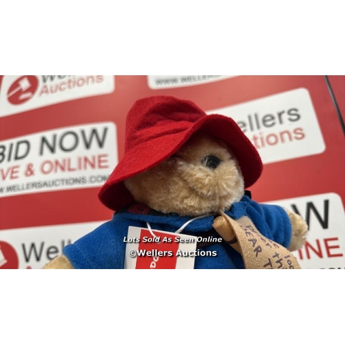 8341 - PADDINGTON 22CM PADDINGTON WITH BOOTS / NEW / RRP: 22.95 / G8