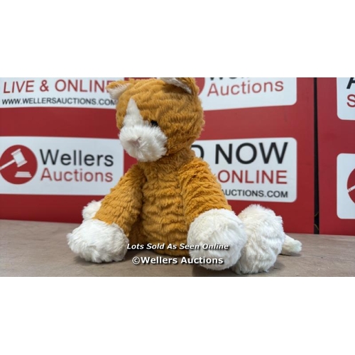 8343 - JELLYCAT FUDDLEWUDDLE GINGER CAT / NEW / RRP: 26.95 / G8