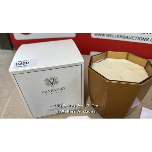 8400 - DR. VRANJES FIRENZE OUD NOBILE 500G CANDLE / NEW / RRP: 76 / G20