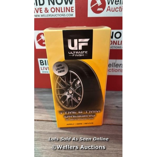 6013 - ULTIMATE FINISH TYRE AND TRIM DRESSING & APPLICATOR / NEW