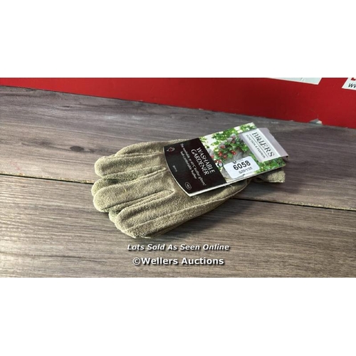 6058 - BRIERS FUNCTION & FASHION WASHABLE GARDENING GLOVES / MEDIUM / NEW