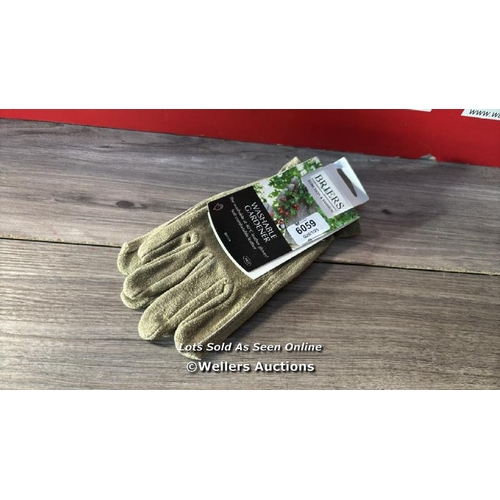 6059 - BRIERS FUNCTION & FASHION WASHABLE GARDENING GLOVES / MEDIUM / NEW