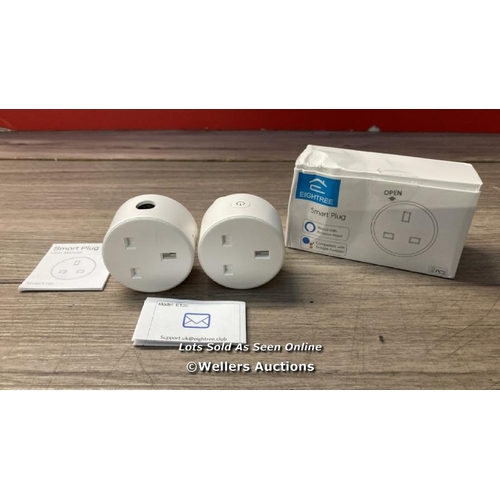 7039 - EIGHTREE SMART PLUG WITH ENERGY MONITORING, SMART PLUGS THAT WORK WITH ALEXA, GOOGLE HOME, WIFI SMAR... 