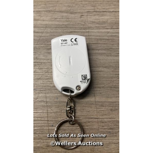 7044 - YALE EF-KF EASY FIT ALARM REMOTE KEYFOB, WHITE, ACCESSORY FOR SR & EF ALARMS / NEW / G29