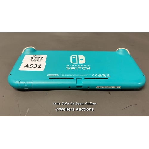 9522 - NINTENDO SWITCH GAME CONTROLLER,MODEL:HDH-001,S/N:XJE70018673459