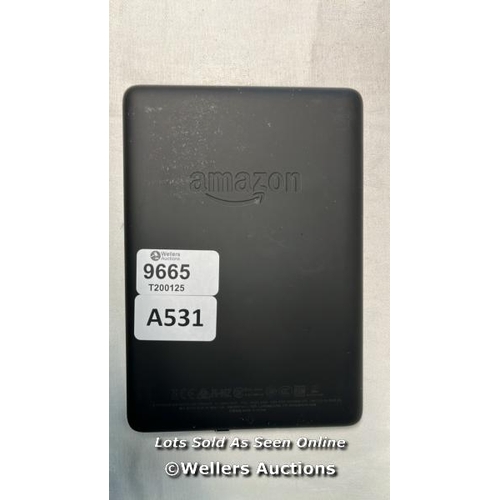 9665 - AMAZON KINDLE/ MODEL PQ94WIF/ BLACK