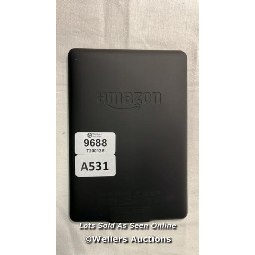 9688 - AMAZON KINDLE/ MODEL DP75SDI/ BLACK