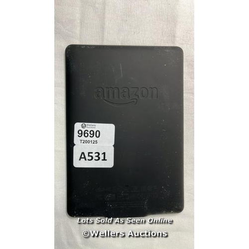 9690 - AMAZON KINDLE/ MODEL DP75SDI/ BLACK