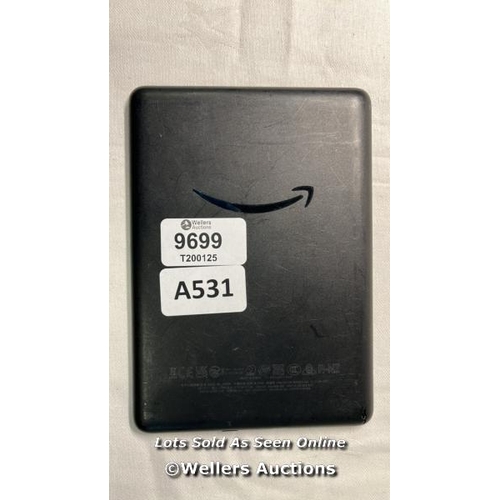 9699 - AMAZON KINDLE/ MODEL 9629R/ BLACK