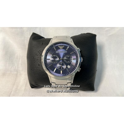 9717 - WATCH EMPORIO ARMANI AR-2448/ 111712/ SATINLESS STEEL