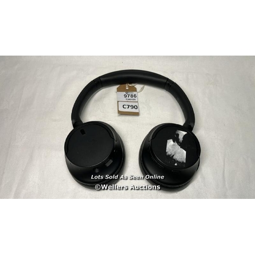 9786 - HEADPHONES SONY/ MODEL YY2966/ SN: 1161825/ BLACK