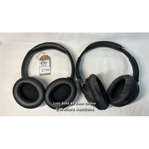 9793 - HEADPHONES SOUNDCORE Q20I A3004, SONY NOISE CANCELLINGWHCH710N