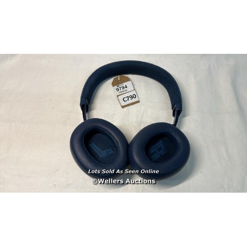 9794 - HEADPHONES JBL LIVE660NC/ SN: TL1113-DN0089289/ BLUE