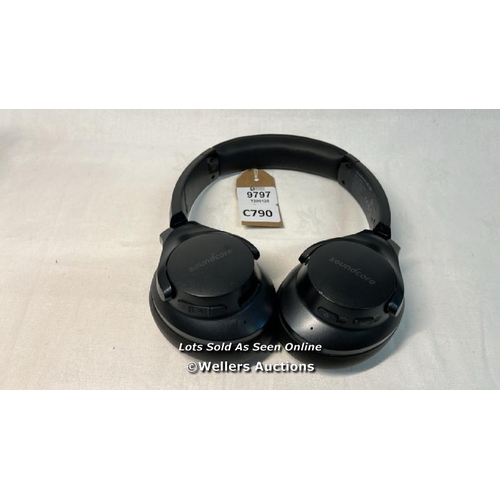 9797 - HEADPHONES SOUNDCORE LIFE Q20/ MODEL A3025C/ SN: AEMTZU0G32401139/ BLACK