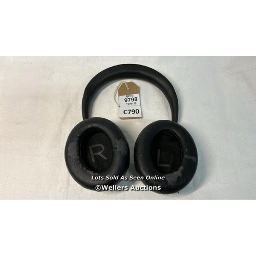 9798 - HEADPHONES BOSE/ MODEL 423352/SN: 079616Y12601463AE/ BLACK