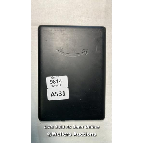 9814 - AMAZON KINDLE/ BLACK