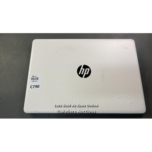 9839 - LAPTOP HP/ AMD A4-9125@2.3GHZ/64GB HD/ 4GB RAM/ WIN 10/SN: 5CG016BPGF