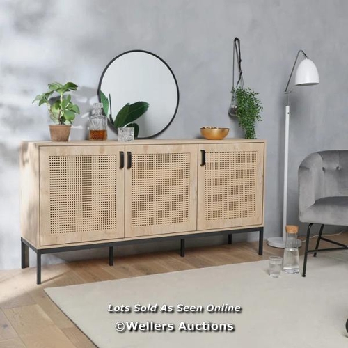 3006 - RRP:  263.99 - VONHAUS  160 CM WIDE SIDEBOARD / COMES IN TWO BOXES/PACKAGES