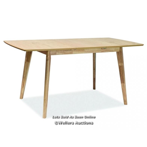 3081 - RRP:  369.99 - NORDEN HOME CLEARY EXTENDABLE DINING TABLE / COMES IN ONE BOX/PACKAGE