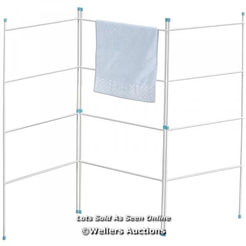 3152 - RRP:  18.59 - SYMPLE STUFF FOLDING DRYING RACK / COMES IN ONE BOX/PACKAGE