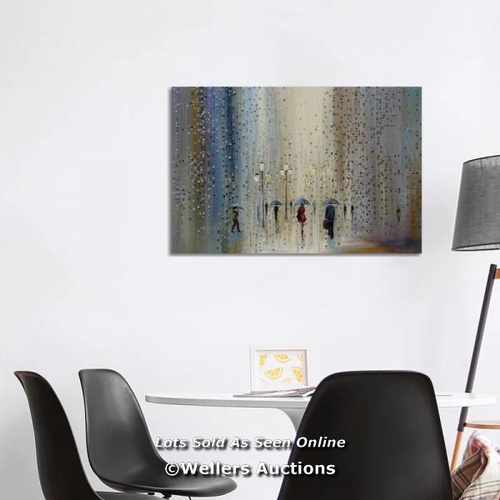 3165 - RRP:  101.99 - EAST URBAN HOME 'UNDER A RAINY SKY' PAINTING PRINT ON WRAPPED CANVAS / SIZE: 66.04CM ... 