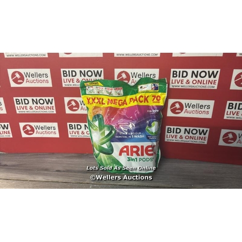 47 - ARIEL 3IN1 WASHING PODS / 70 PACK / NEW / H63