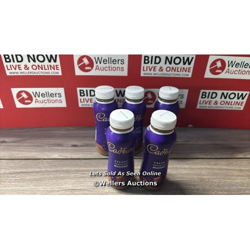 5 - 5X CADBURY CHOCOLATE MILKSHAKES / NEW / G18