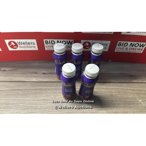 5 - 5X CADBURY CHOCOLATE MILKSHAKES / NEW / G18