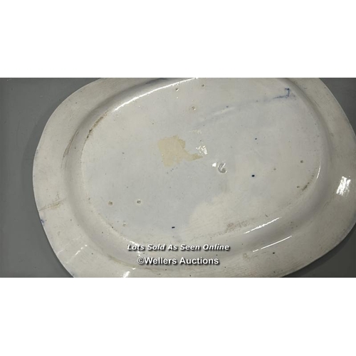 175 - Assorted porcelain including a Doulton 'Madras' oval meat platter, 50cm wide, Adderley Ware large cu... 