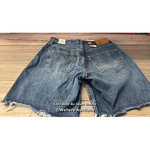 7015 - LEVI'S 501 90S SHORT HAPPY BREAK / 27 / NEW / RRP: 60 / T14