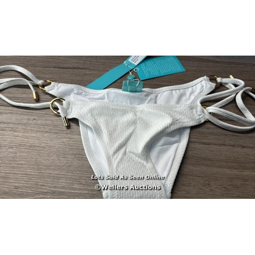 7024 - MELISSA ODABASH VENICE BOTTOM 1150 / WHITE CHAIN / 40 / NEW / RRP: 126 / T14